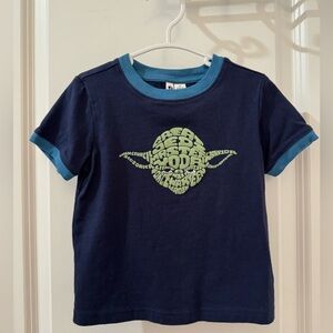 Janie & Jack Star Wars Yoda Tee